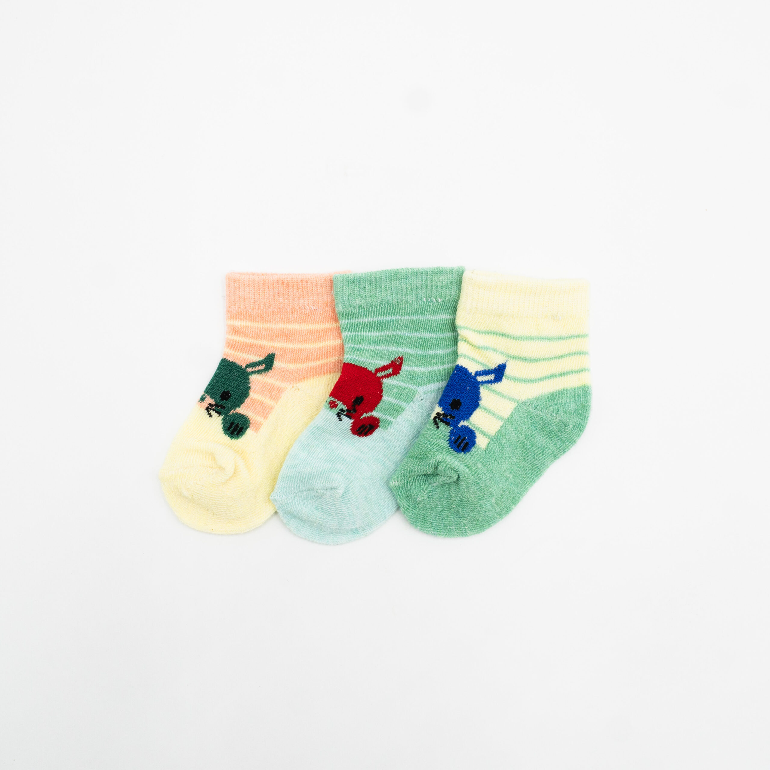 Baby Cotton Terry Socks 3 Pairs