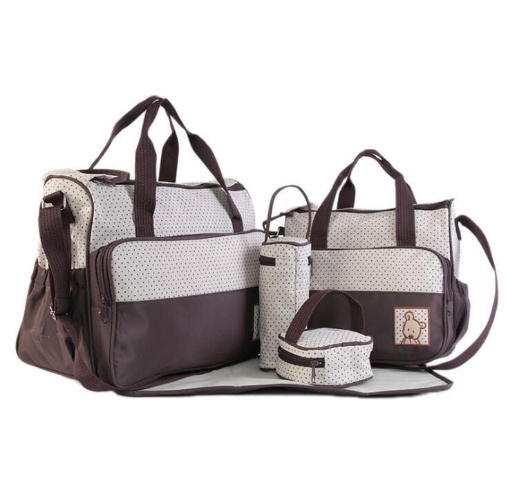 Waterproof multi-functional large-capacity four-mother mi bag for pregnant women to be delivered 5-Piece Set 3 non -4-Piece Set 6 non-shoulder