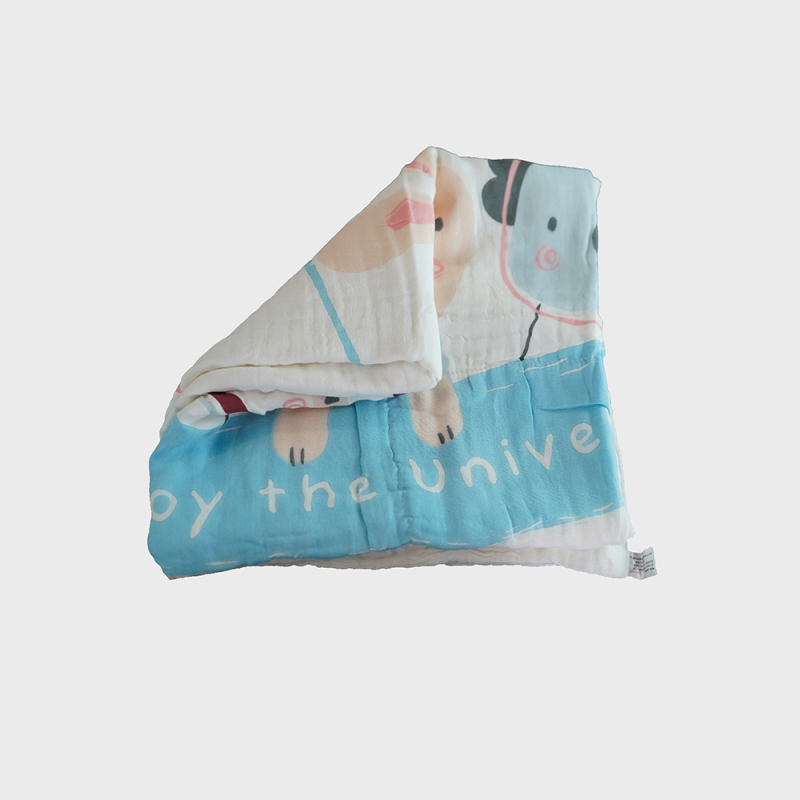 Premium Muslin Cotton Swaddle Blanket – Soft & Breathable Baby Wrap
