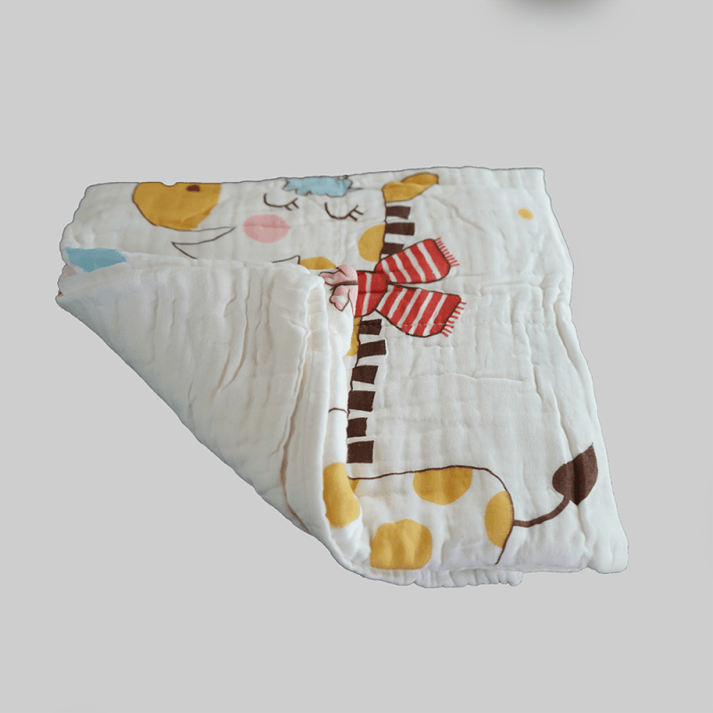 Premium Muslin Cotton Swaddle Blanket – Soft & Breathable Baby Wrap