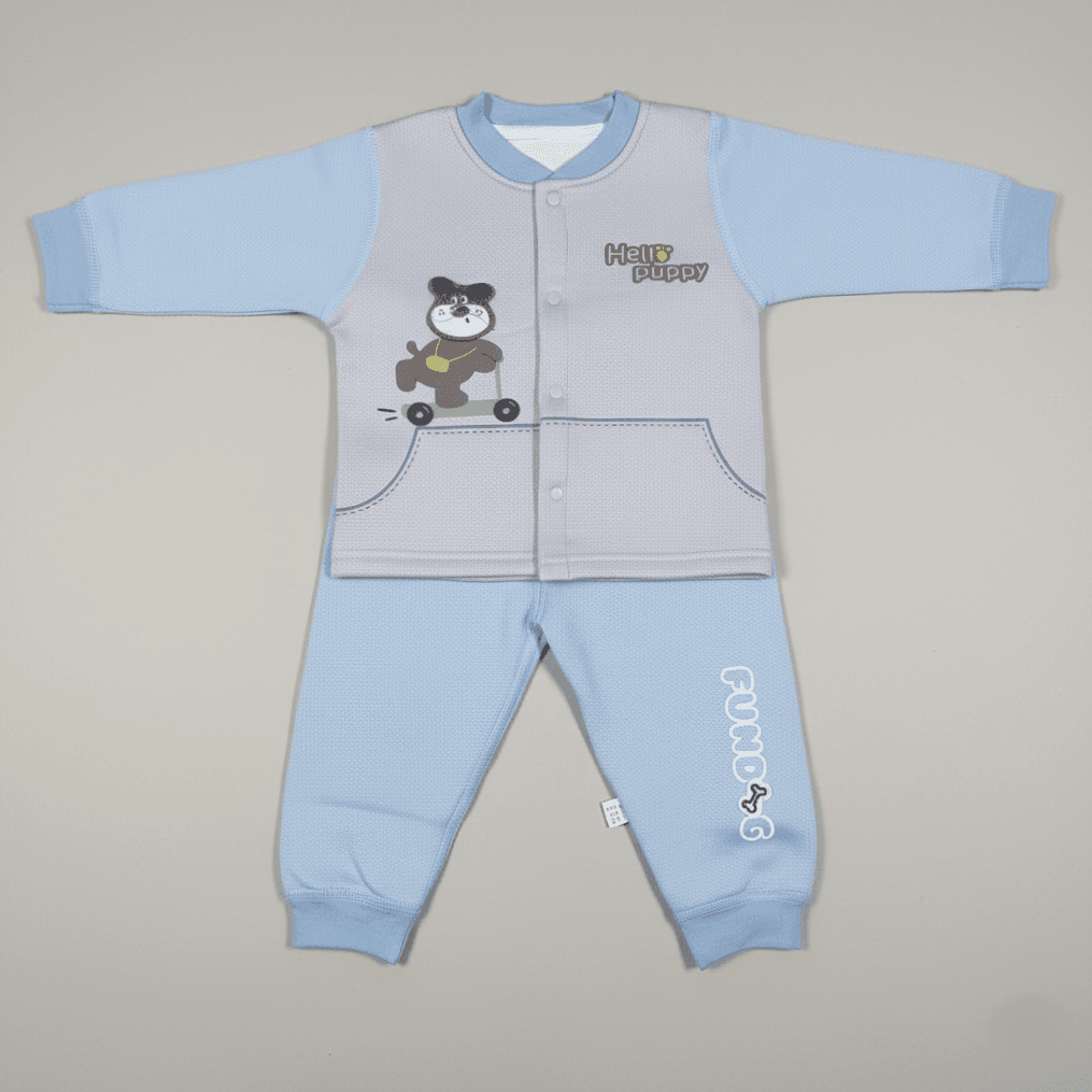 “Hello Puppy” Baby Winter Suit
