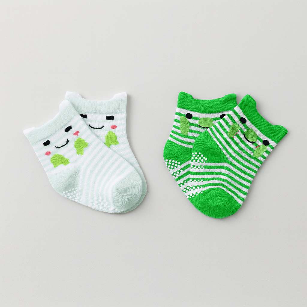 Cute Baby Grip Socks – Non-Slip Safety Socks for Everyday Use