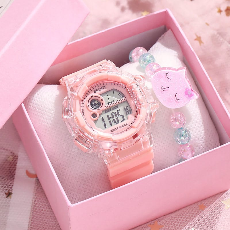 Children's Cartoon Watch With Bracelet