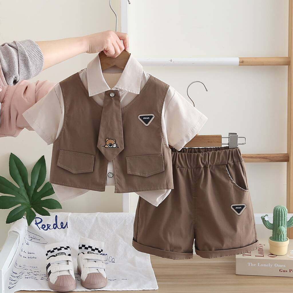Two-Piece Suit Children's Fashionable Dress