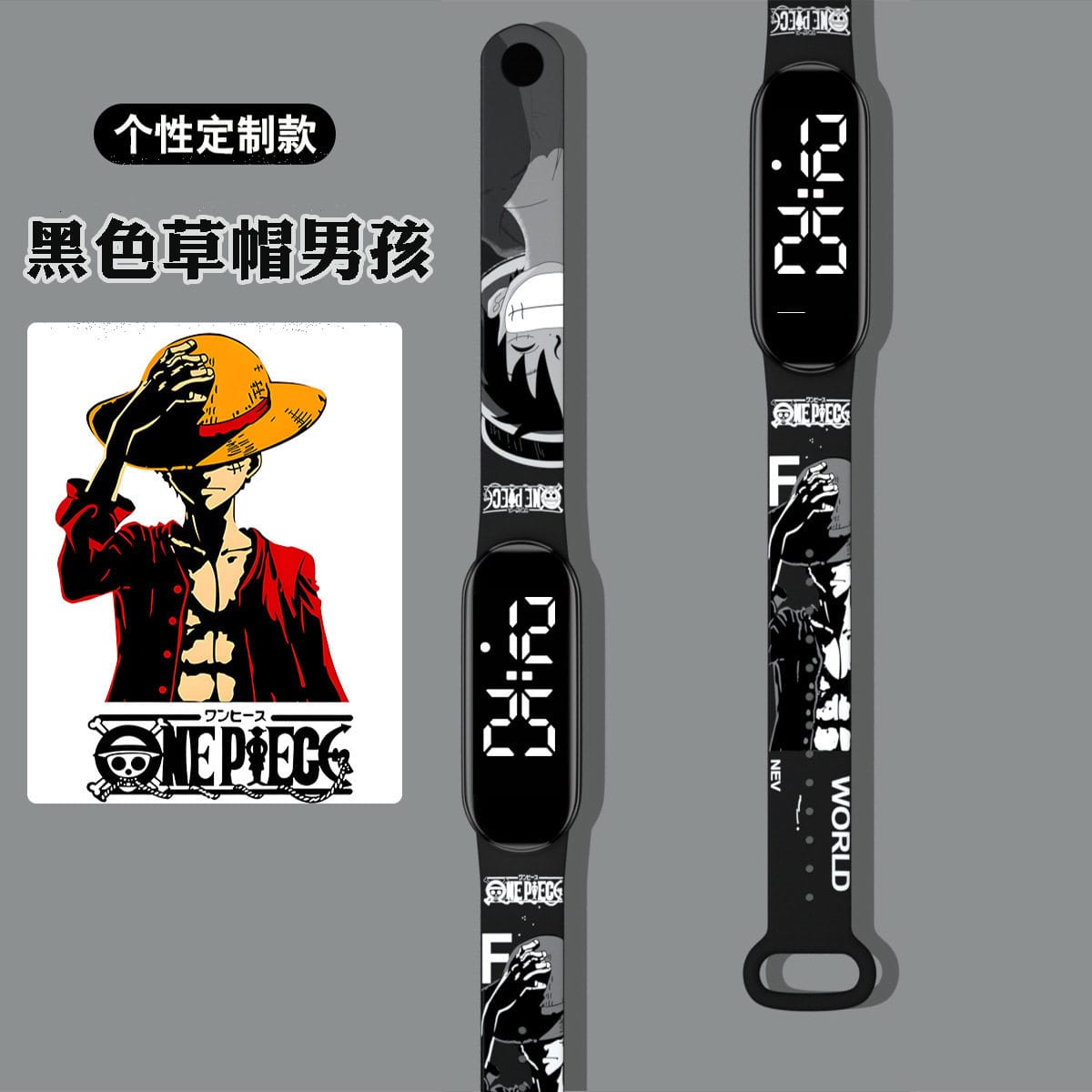 Led Waterproof Cartoon Watch