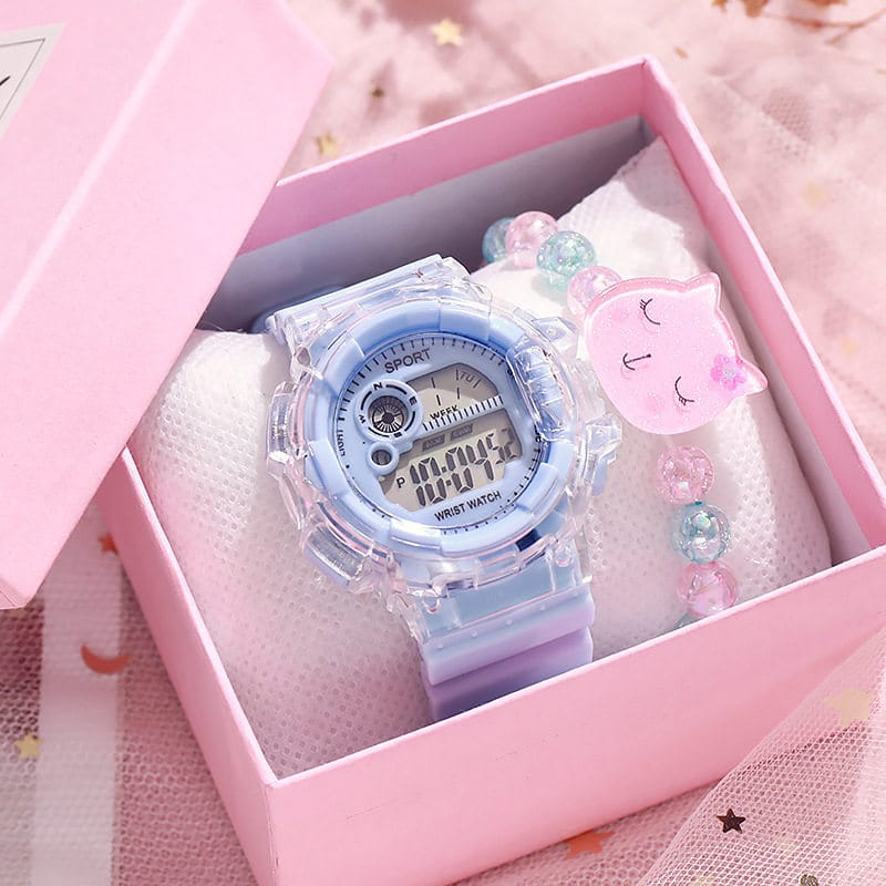 Children's Cartoon Watch With Bracelet