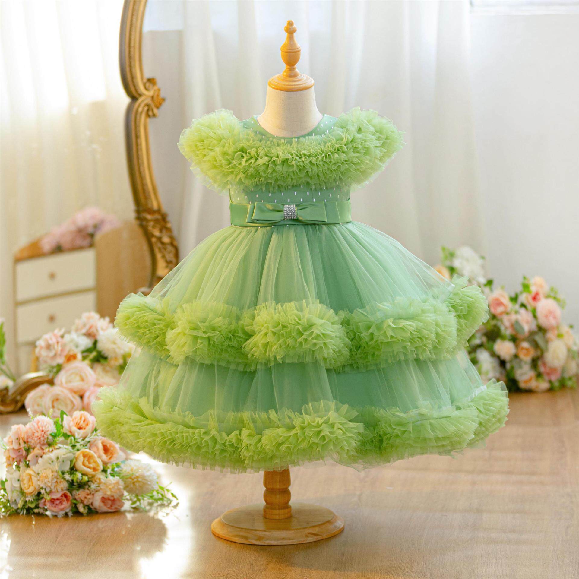 Princess Flower Dress for Girls