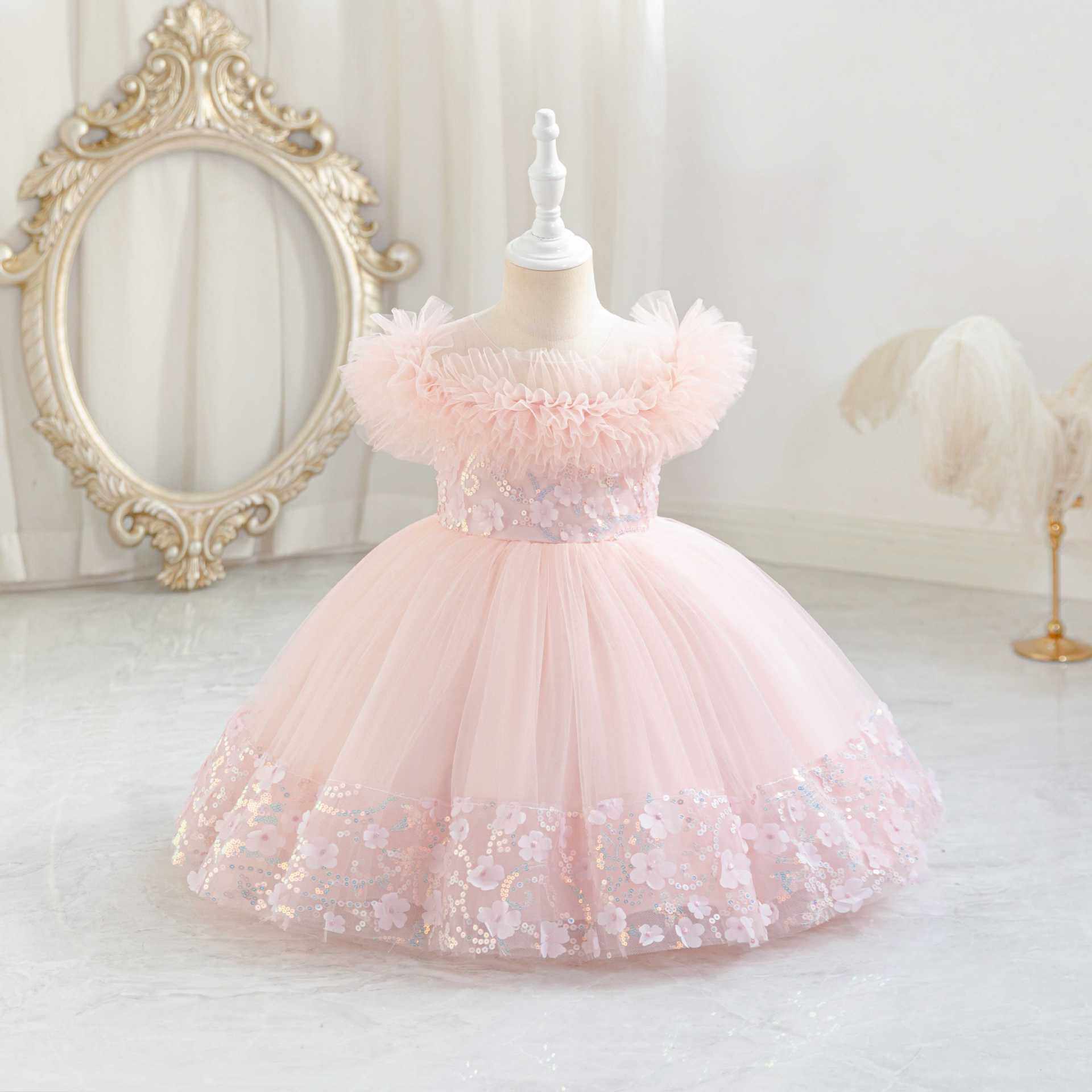 Elegant Short Fluffy Skirt for Girls