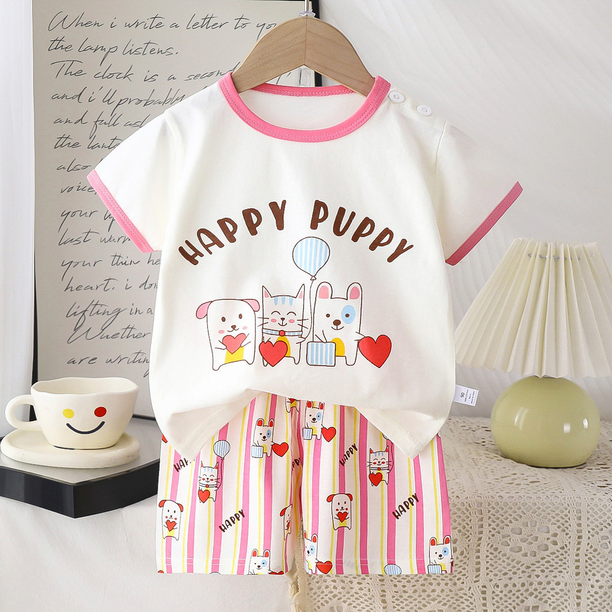 Children's Short-sleeved Pure Cotton Summer dress