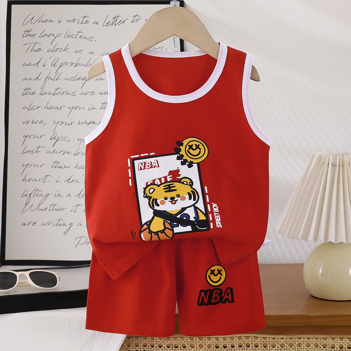 Children's Cotton Vest Suit