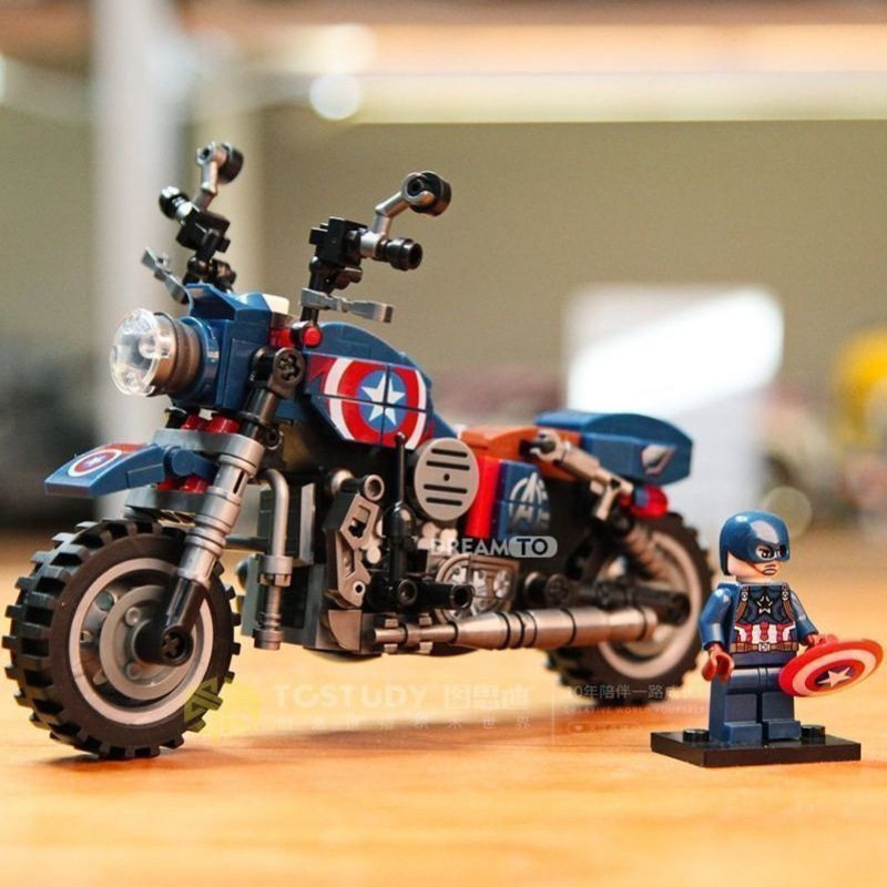 Lego Captain America Motorcycle