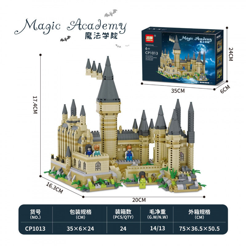 Harry Potter Medium Hogwarts Castle 3866pcs [Color Box]