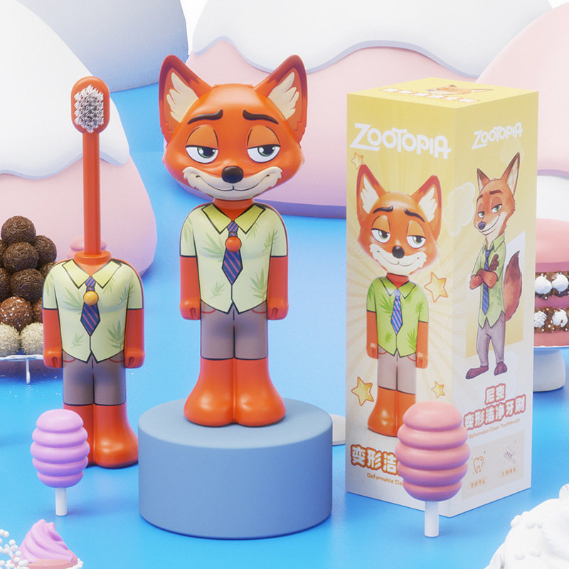 Zootopia Transforming Soft-Bristle Toothbrush