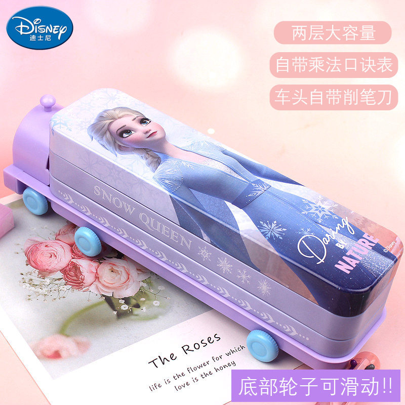 Elsa Pencil-Case with Locomotive Bus