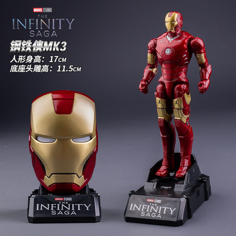 Iron Man Mask with Genuine Figure