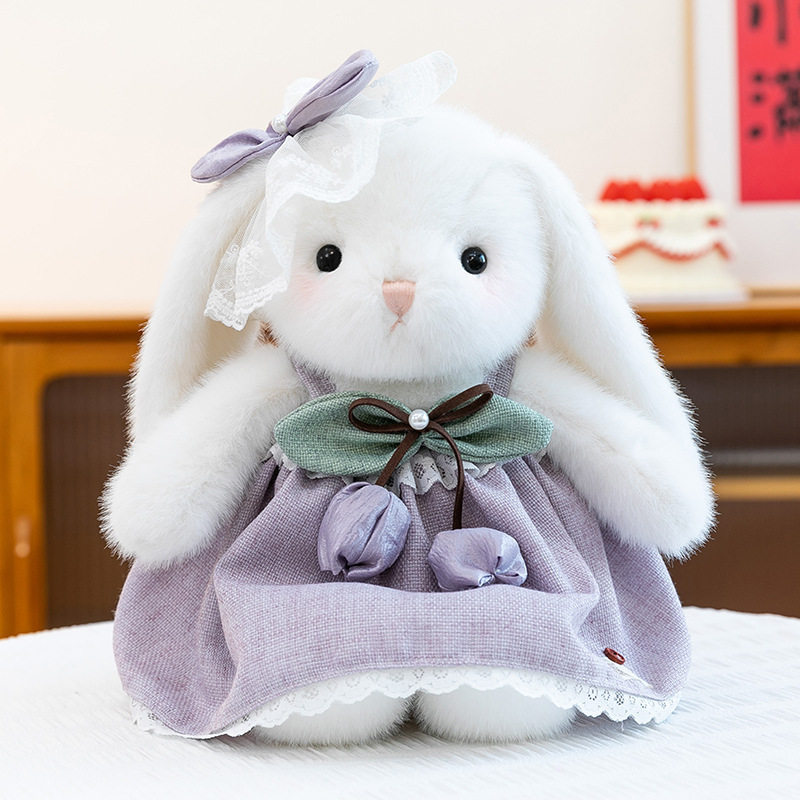 Cute Taro Paste Bunny Plush