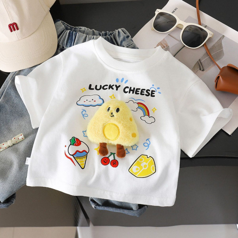 Pure Cotton Short-Sleeved T-Shirt