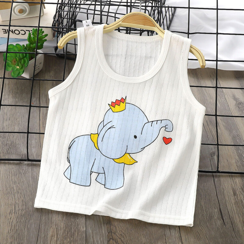 Pure Cotton Summer Wear Baby Vest